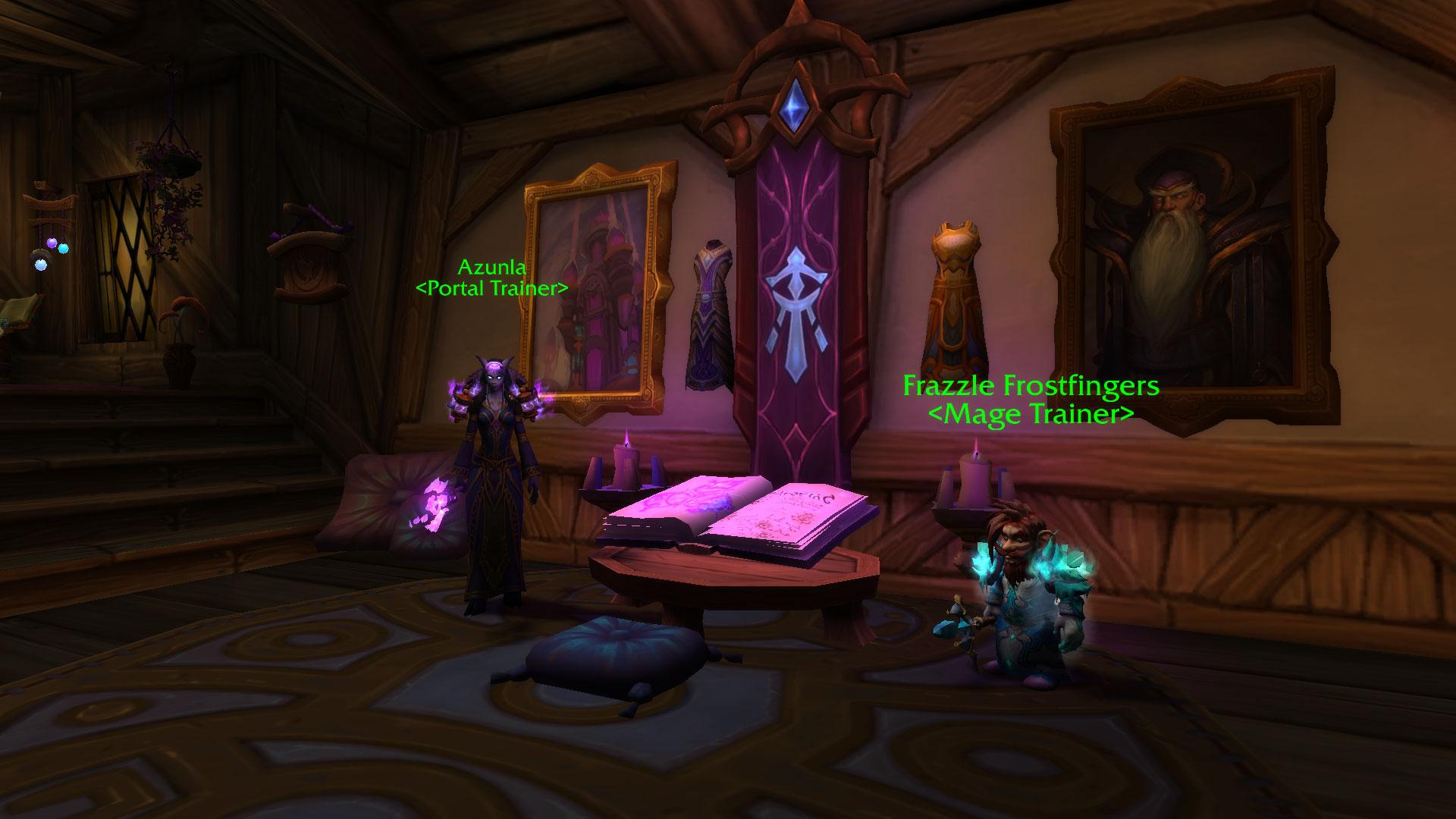 The Stormwind Portal Room has also been updated with a portal that leads to...
