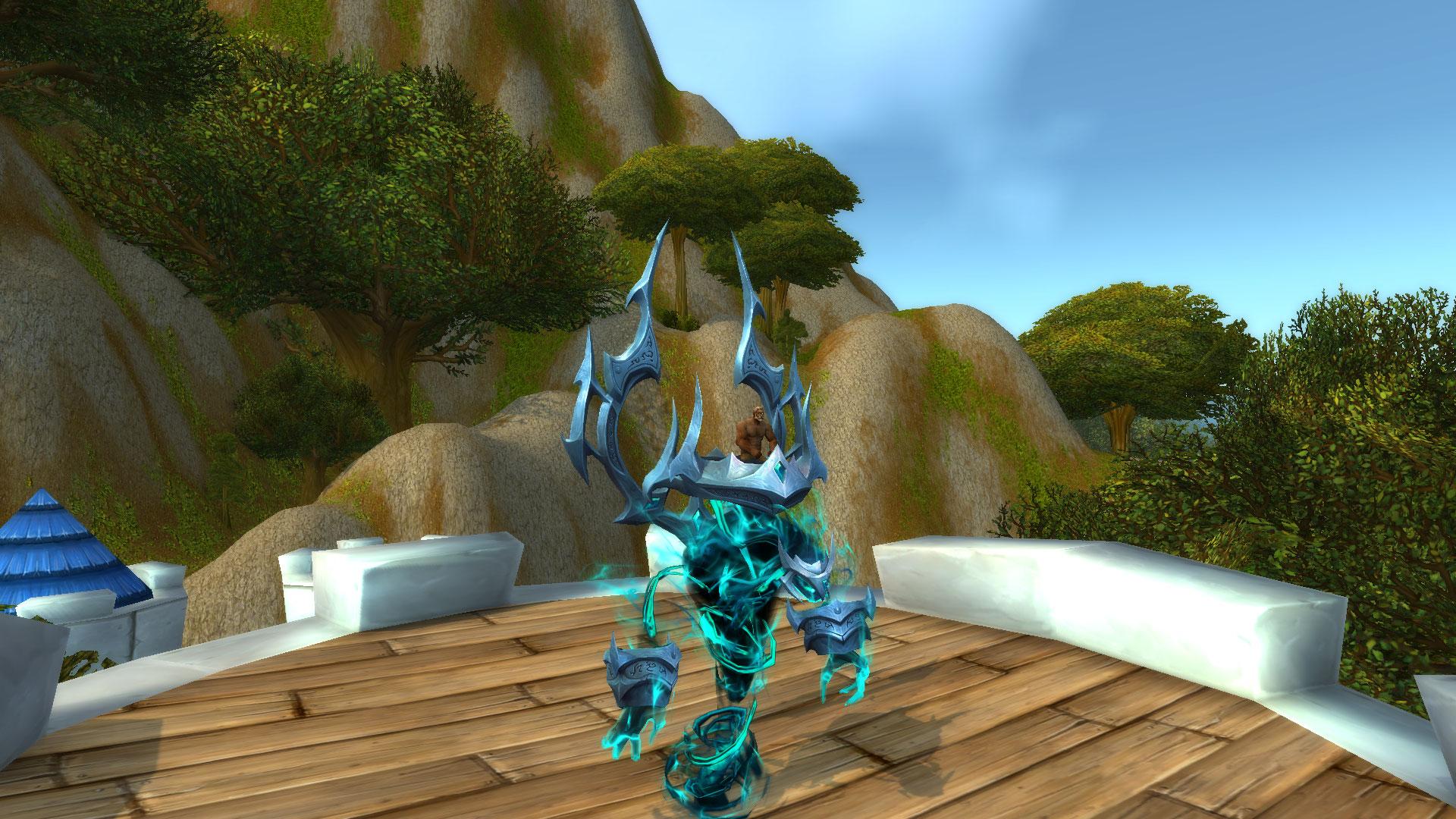 Shadowlands Mythic+ Season 4 Keystone Mount is Restoration Deathwalker