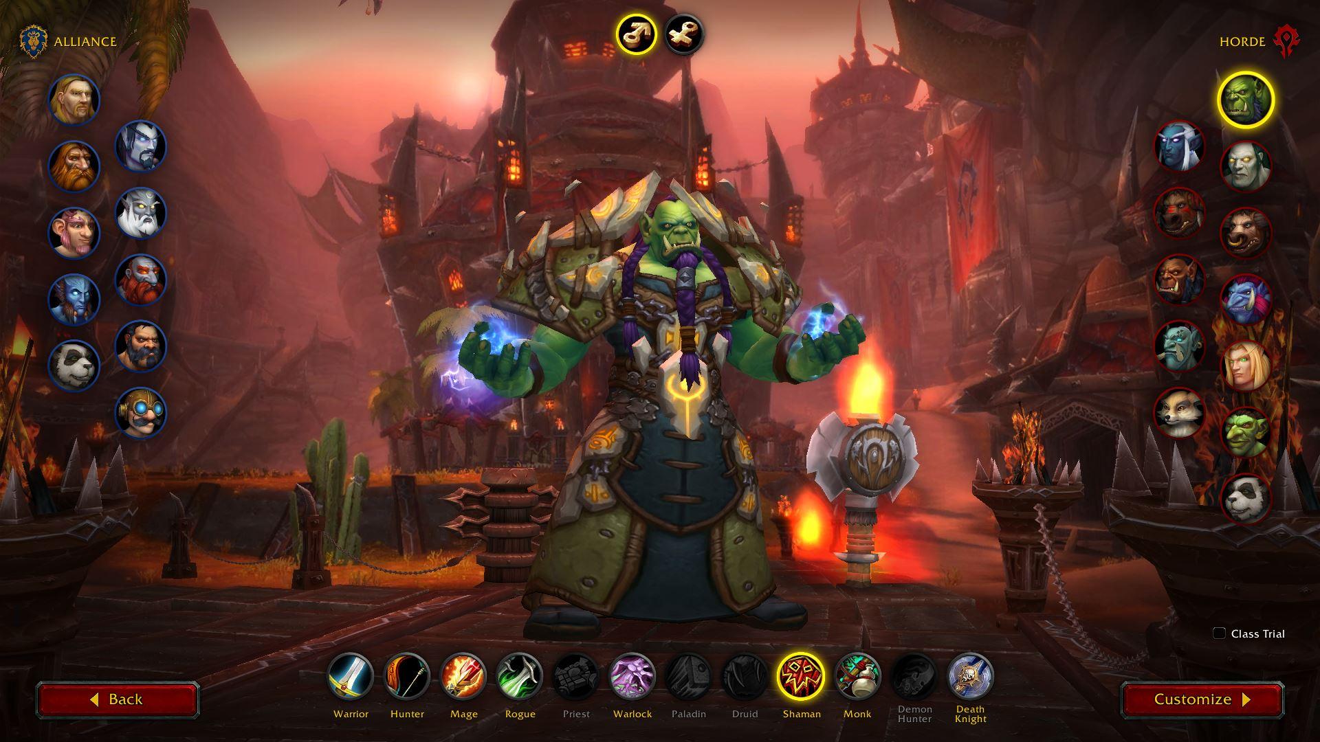 New Character Poses on Shadowlands Character Creation Screen News