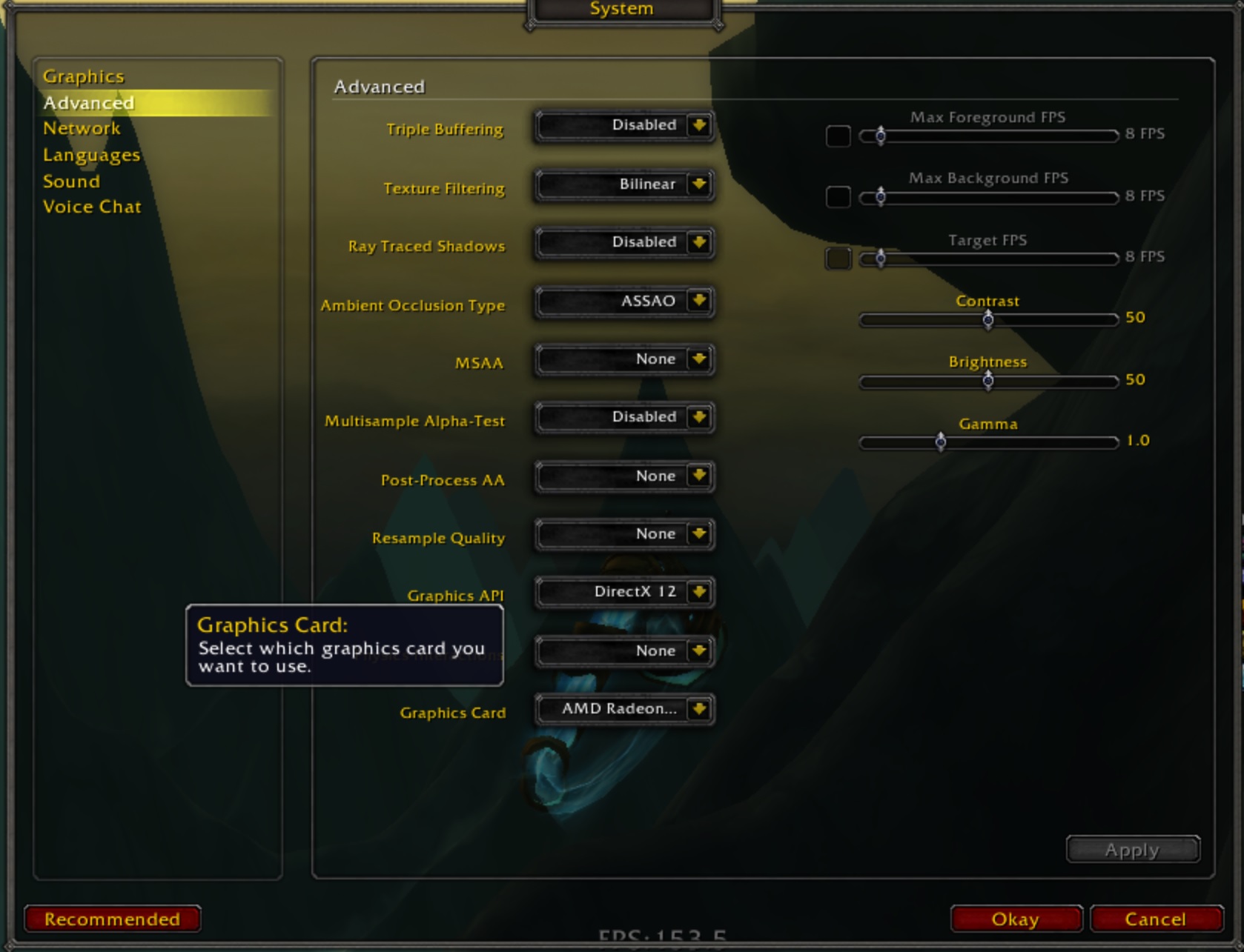 Disable GPU AutoDetect to Increase FPS in WoW News Icy Veins