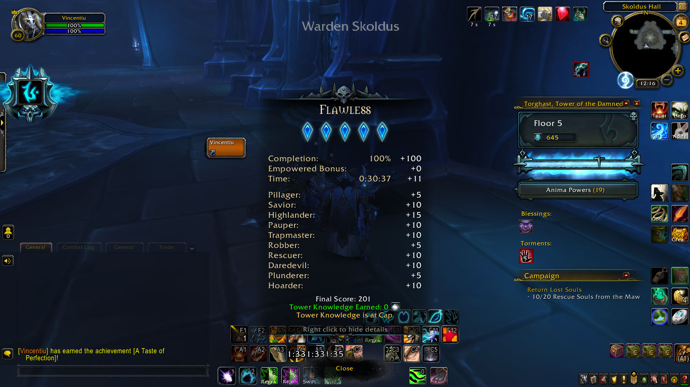 Flawless Score Possible Without Empowerment & Time Bonuses