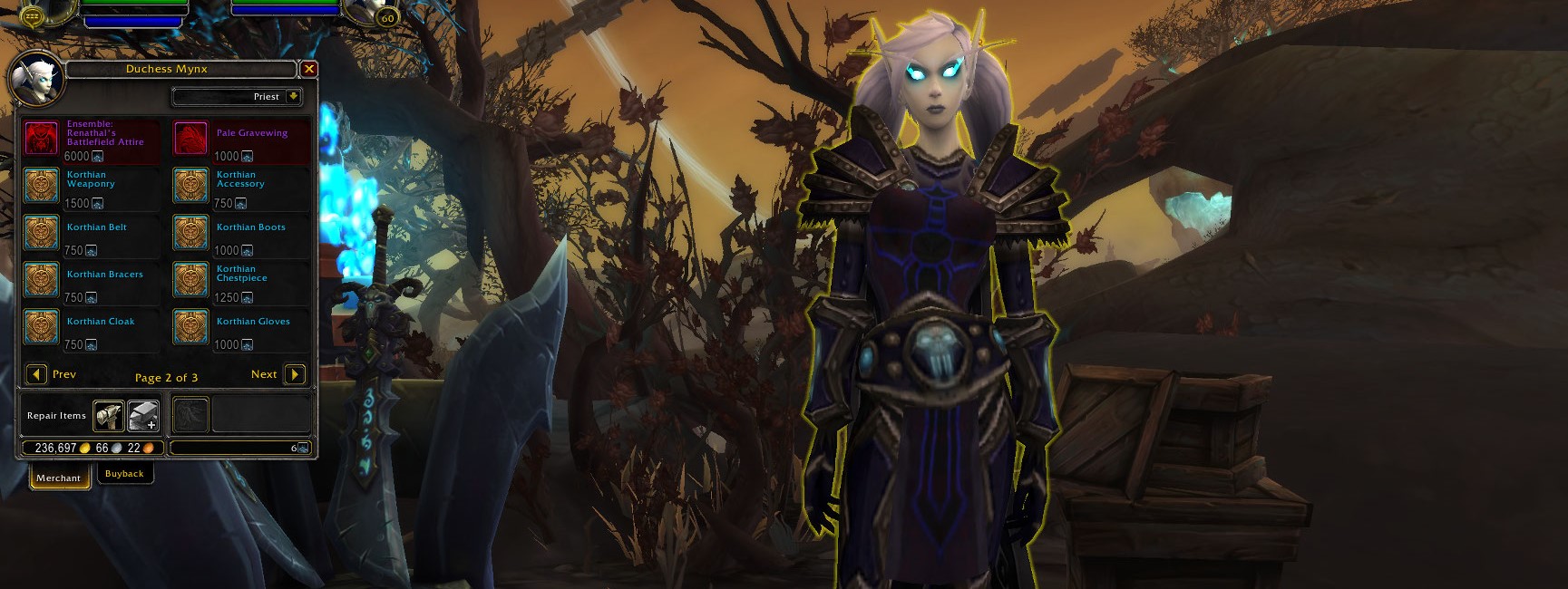 You Can Buy SlotSpecific Korthia CatchUp Gear in Patch 9.1.5 News