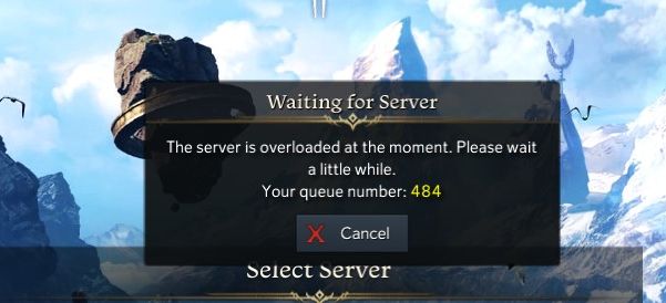 NA-West Akkan 3000+ Queue The server is overloaded at the moment.  Please wait a little while. : r/lostarkgame