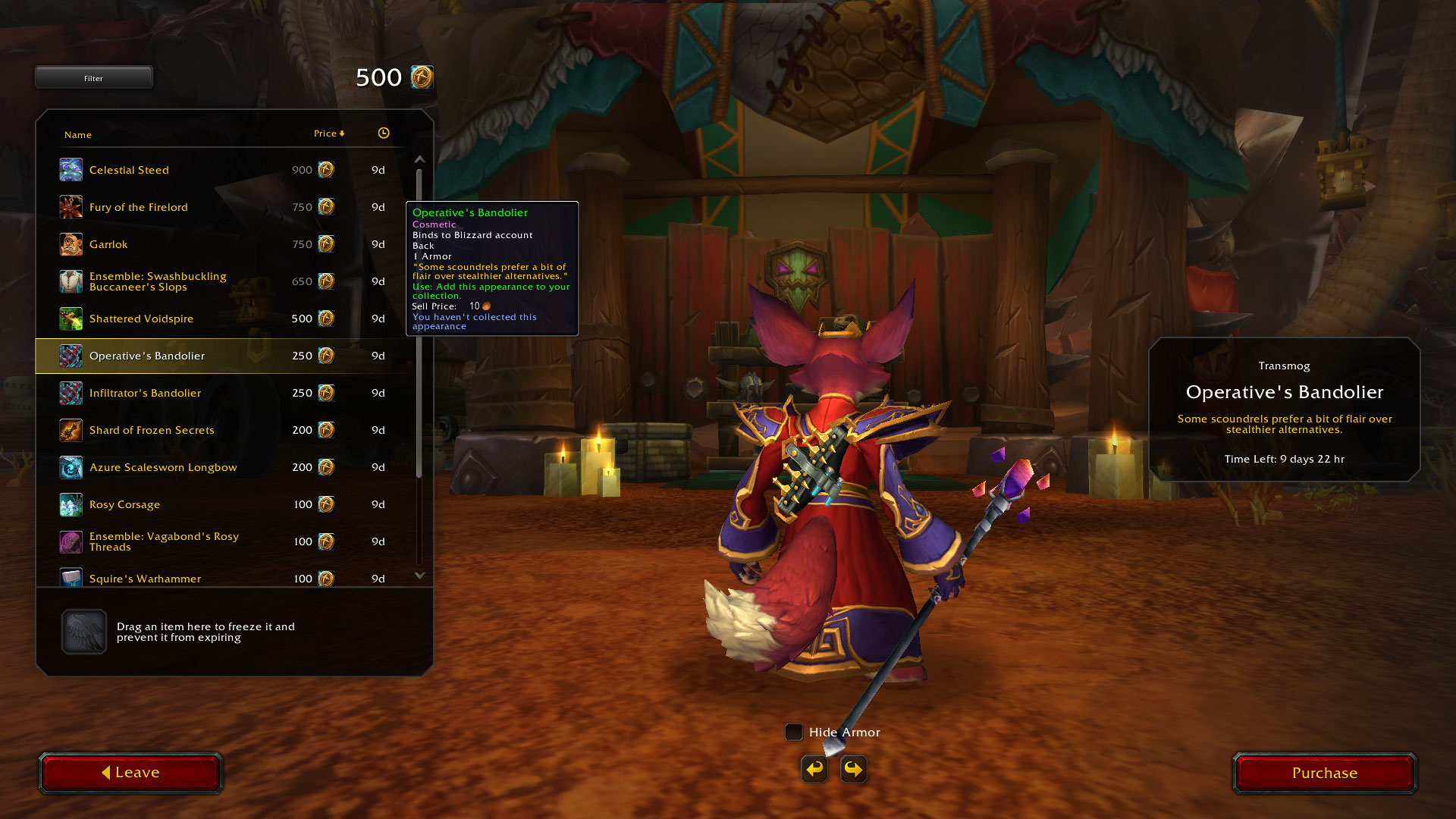 Alle Items des Handelsposten im Februar World of Warcraft