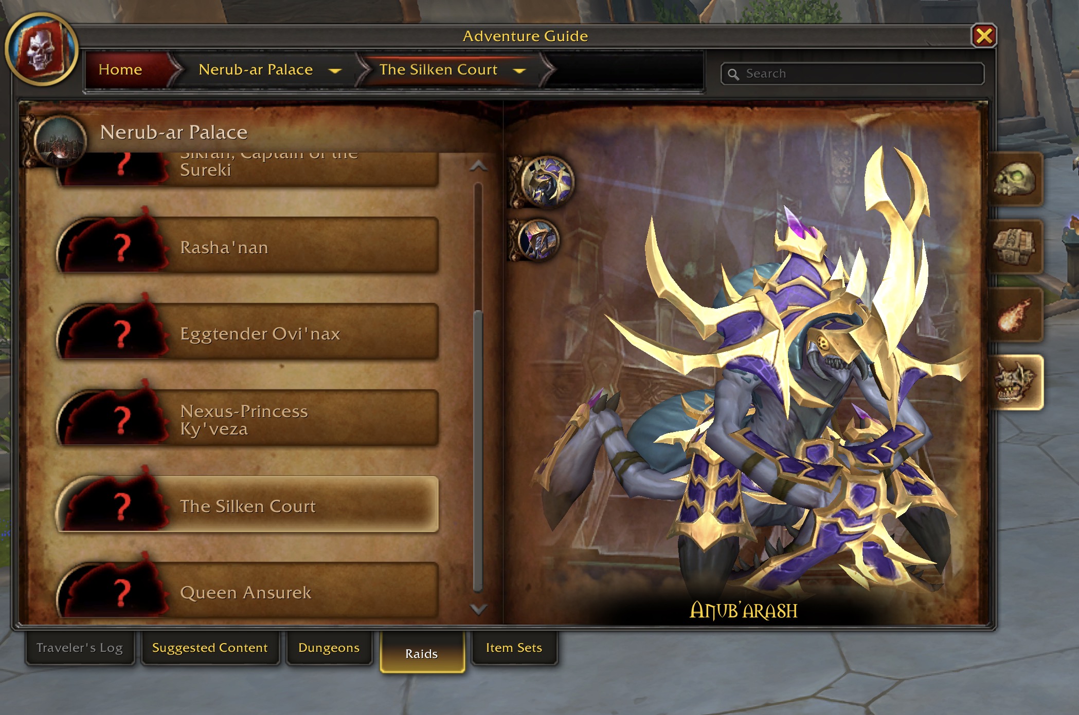 Nerub Ar Palace Raid Bosses And Item Level Of Rewards News Icy Veins Nerub Ar Palace Raid Bosses And Item Level Of Rewards News Icy Veins