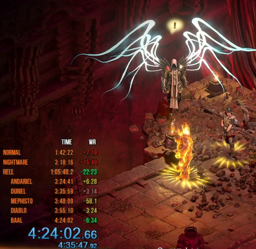 Diablo 2 Baal World Record MrLlamaSC